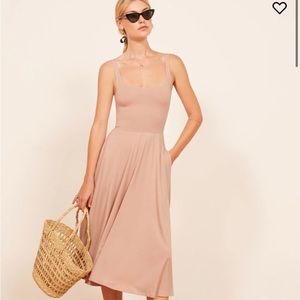 Reformation Blush Rou Dress